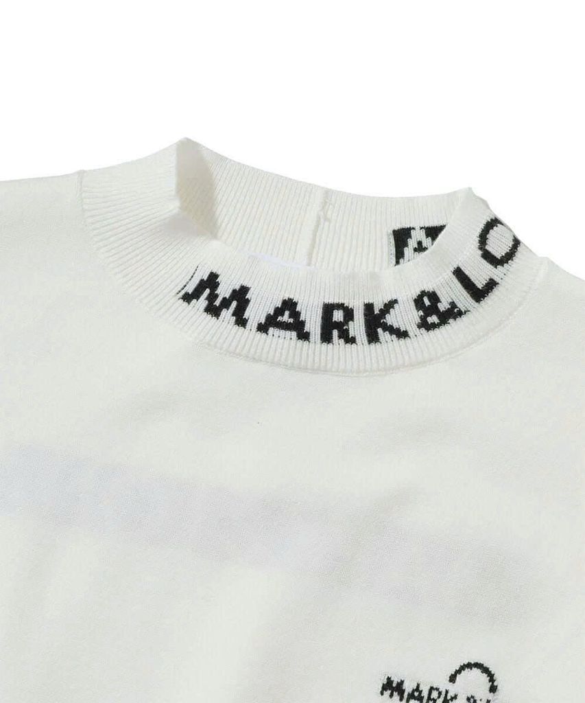 Áo golf tay dài nữ Option Viscose Mock Neck Sweater MLW-5A-AB01 (White