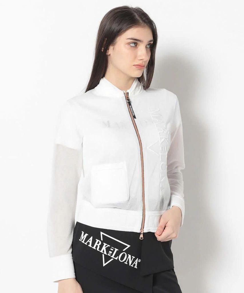 Áo khoác nữ CD12-HKZJ MCW-5A-AB51 (White) | MARK & LONA