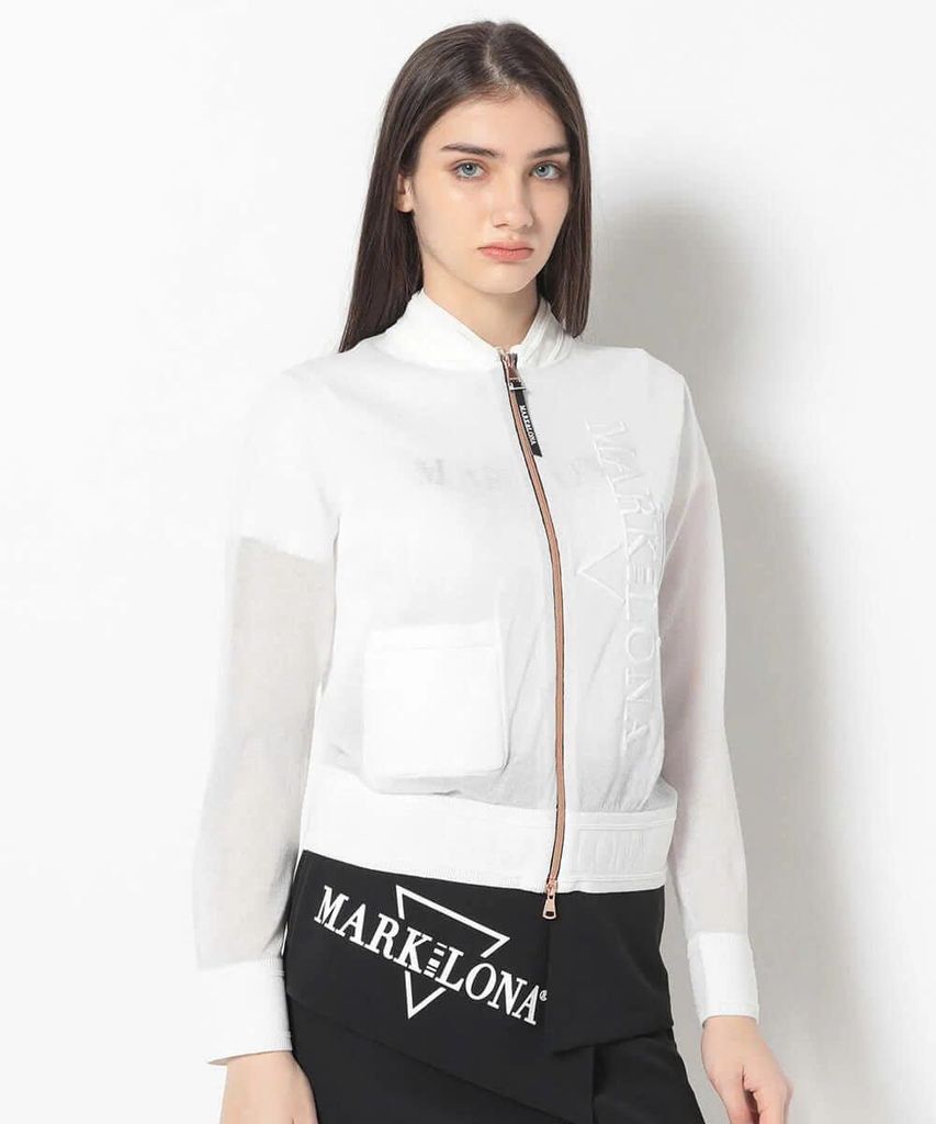 Áo khoác nữ CD12-HKZJ MCW-5A-AB51 (White) | MARK & LONA