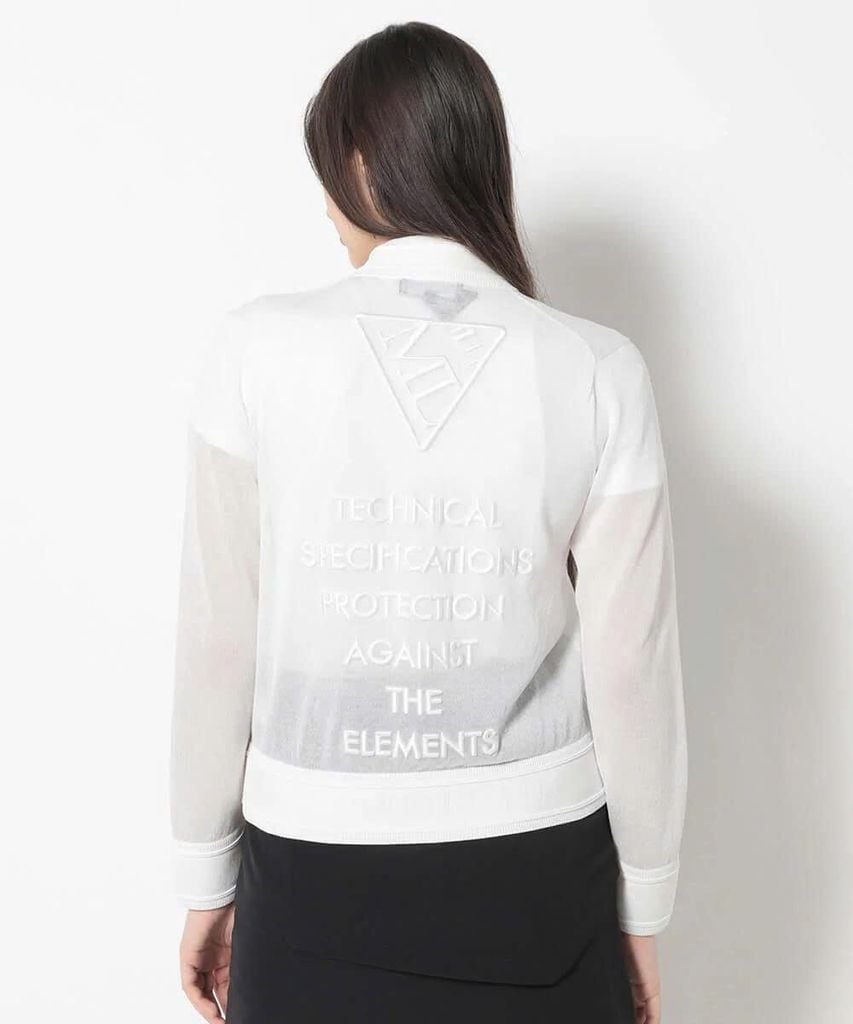 Áo khoác nữ CD12-HKZJ MCW-5A-AB51 (White) | MARK & LONA