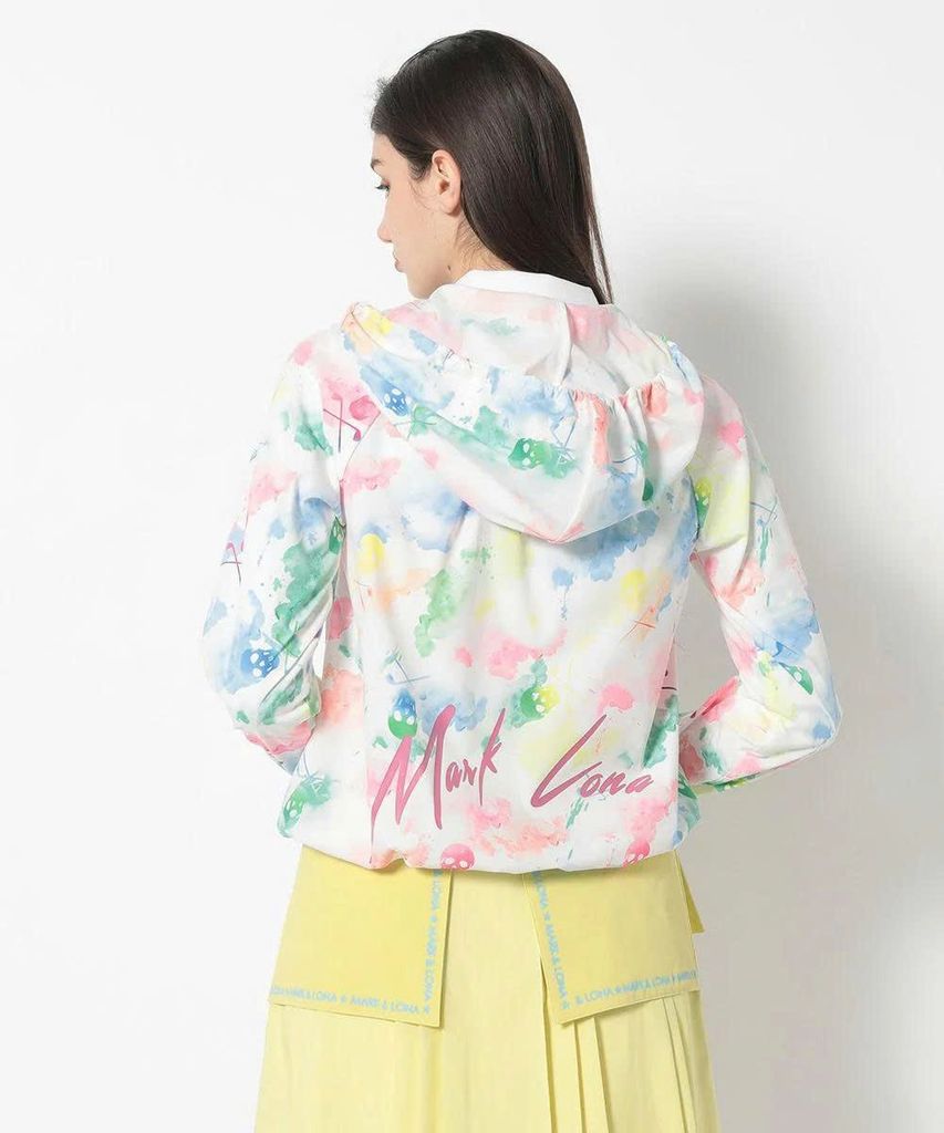Áo khoác nữ Pulse Gathered Hood Jacket MLW-5A-AD03 (Mix) | MARK & LON