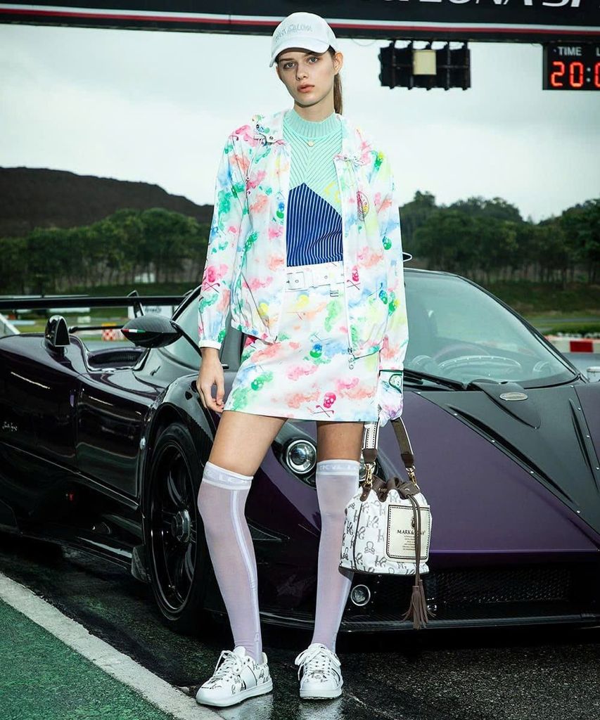 Áo khoác nữ Pulse Gathered Hood Jacket MLW-5A-AD03 (Mix) | MARK & LON