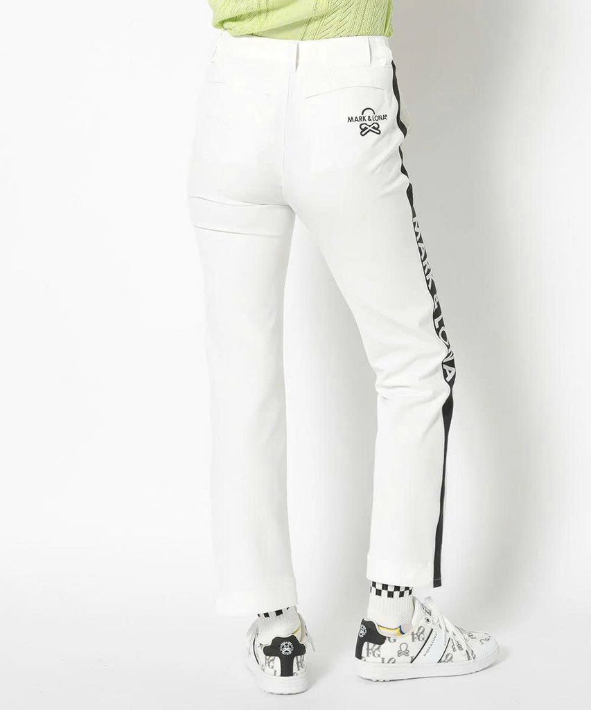Quần dài golf nữ Sub20 Contrast Line Pants MLW-5A-AT03 (White) | MARK