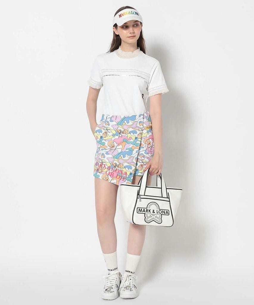 Váy golf Flowline Hybrid Culottes MLW-5A-AT04 (Multi) | MARK & LONA