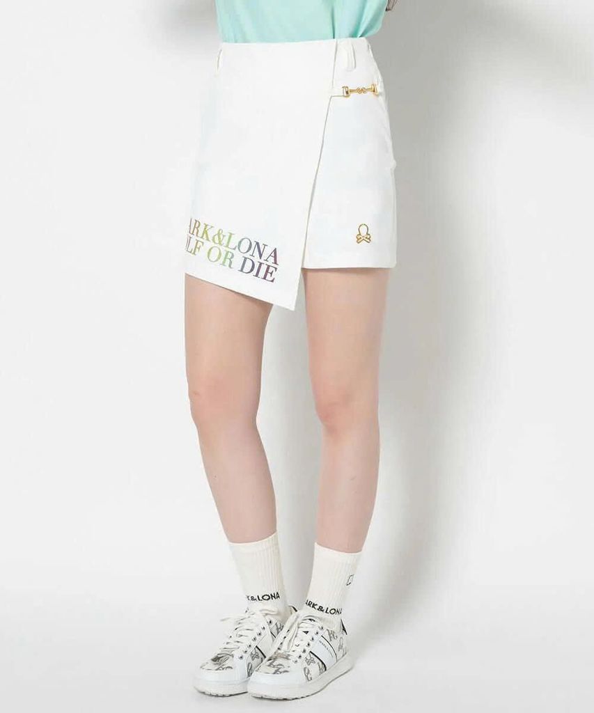 Váy golf Flowline Hybrid Culottes MLW-5A-AT04 (White) | MARK & LONA