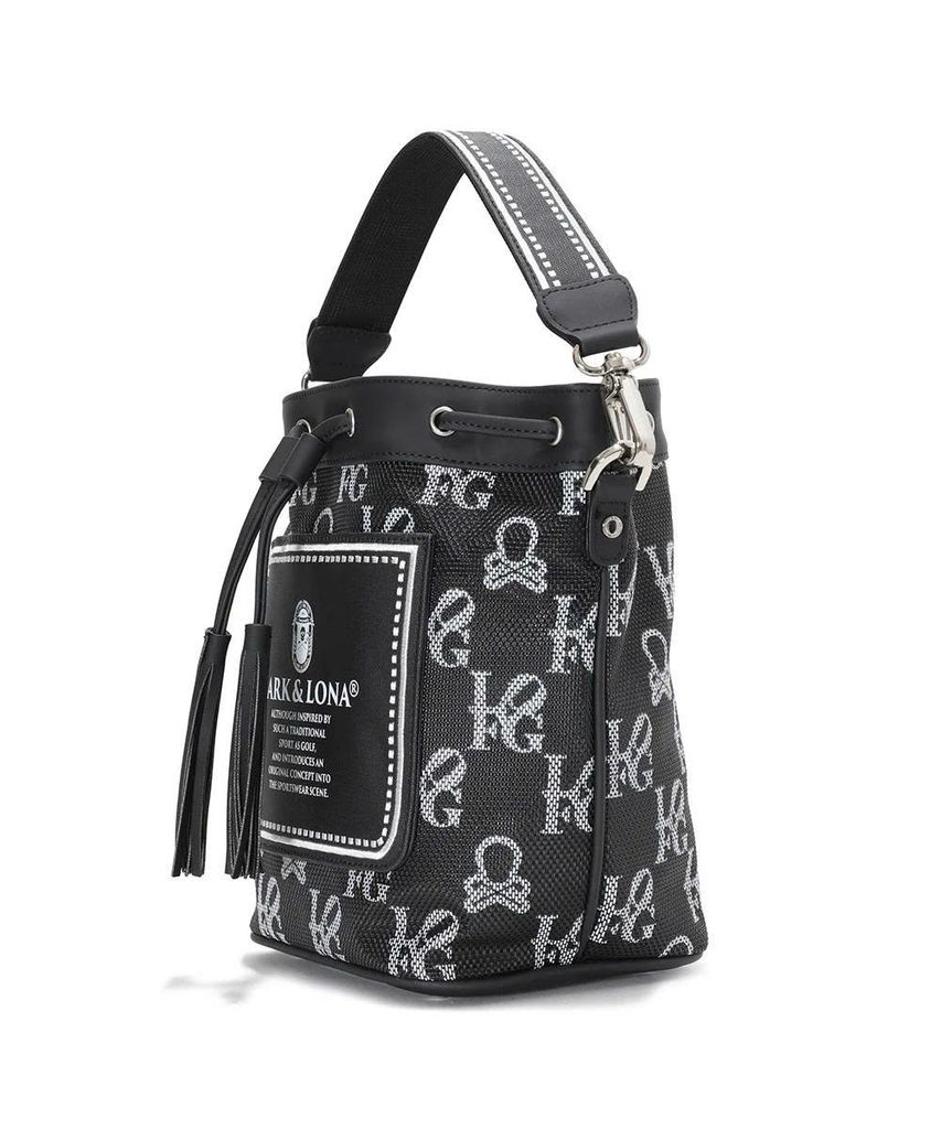 Túi golf cầm tay nữ Ever Monogram Mesh Cinch Bag MLS-5A-SB33 (Black) |