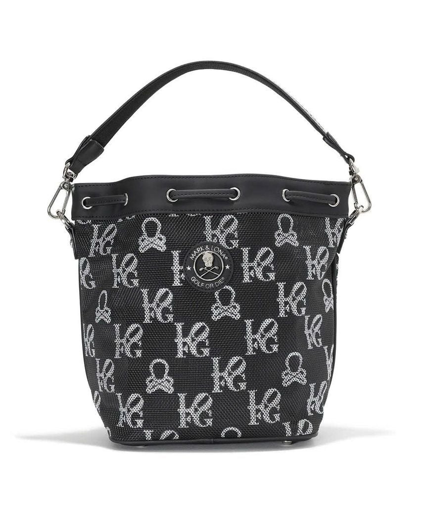 Túi golf cầm tay nữ Ever Monogram Mesh Cinch Bag MLS-5A-SB33 (Black) |