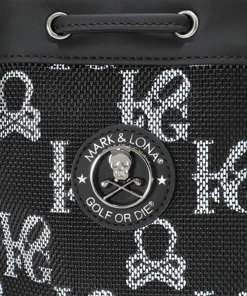 Túi golf cầm tay nữ Ever Monogram Mesh Cinch Bag MLS-5A-SB33 (Black) |