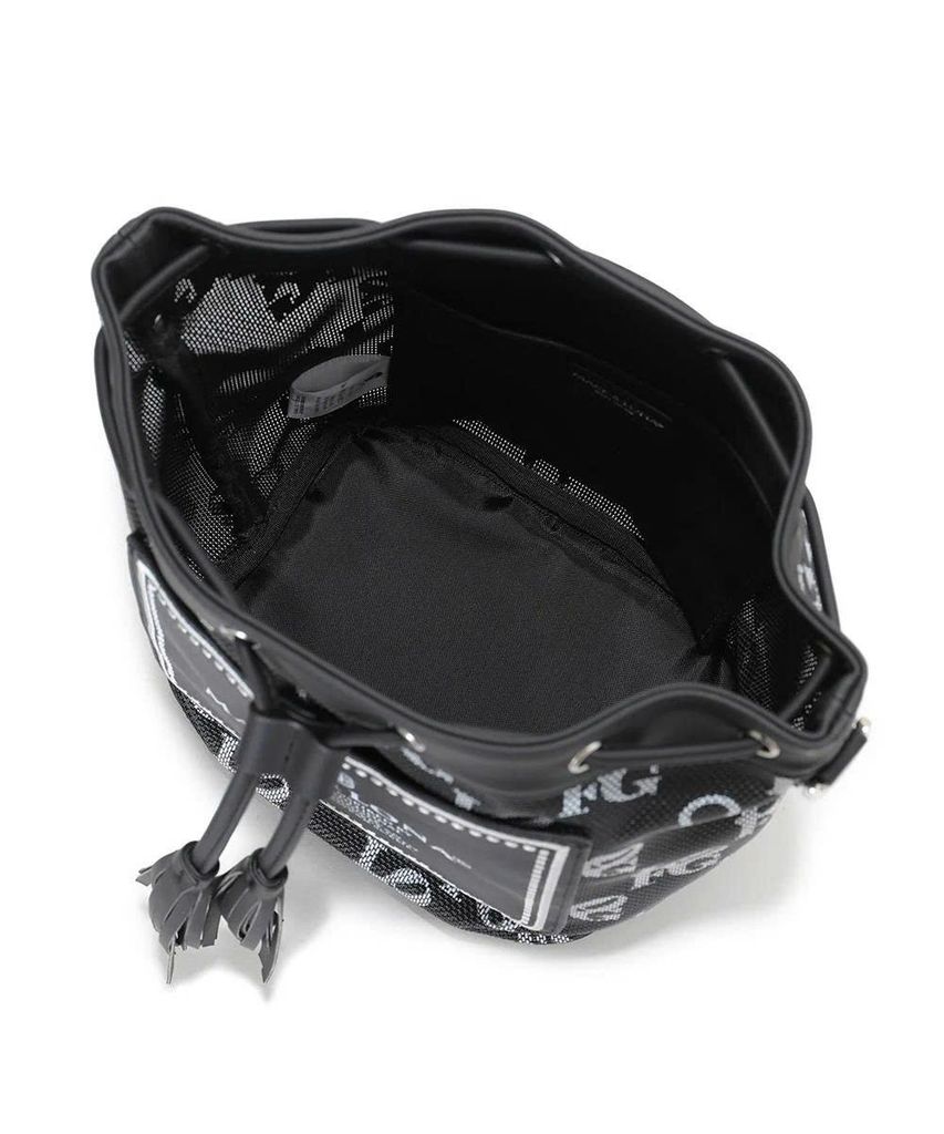 Túi golf cầm tay nữ Ever Monogram Mesh Cinch Bag MLS-5A-SB33 (Black) |