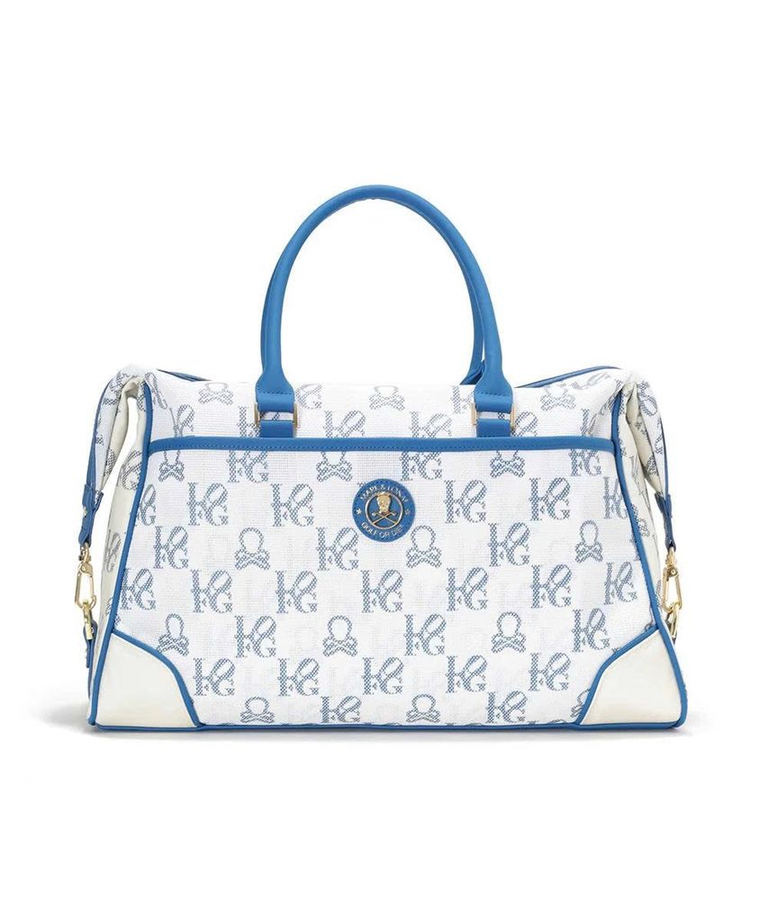 Túi golf xách tay Ever Monogram Mesh Boston Bag MLS-5A-SB31 (Blue) | M