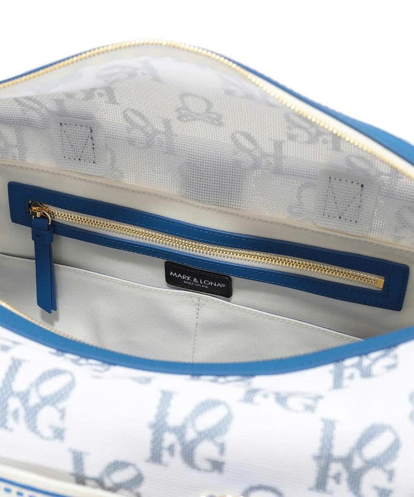 Túi golf xách tay Ever Monogram Mesh Boston Bag MLS-5A-SB31 (Blue) | M