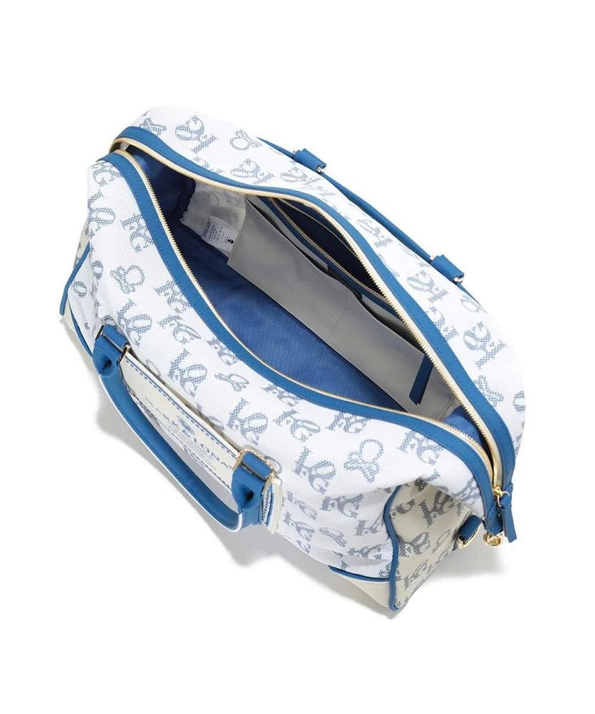 Túi golf xách tay Ever Monogram Mesh Boston Bag MLS-5A-SB31 (Blue) | M
