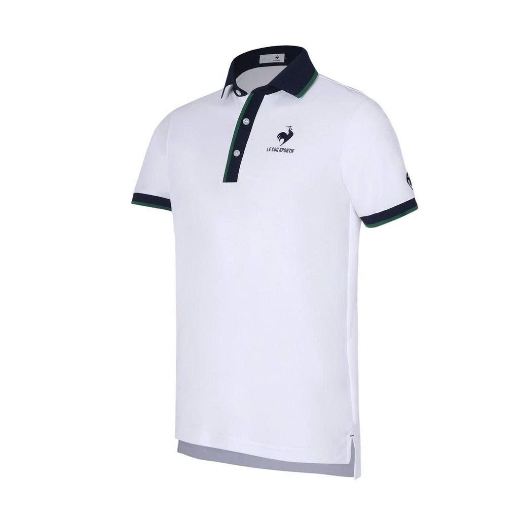 Áo golf tay ngắn nam LG4FHS09MV-WH01 | Le Coq Sportif