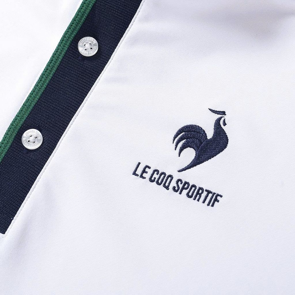 Áo golf tay ngắn nam LG4FHS09MV-WH01 | Le Coq Sportif