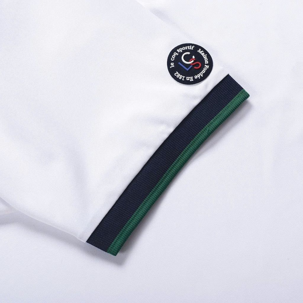 Áo golf tay ngắn nam LG4FHS09MV-WH01 | Le Coq Sportif