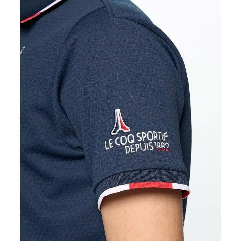 Áo golf tay ngắn nam QGMXJA04V-NV00 | Le Coq Sportif