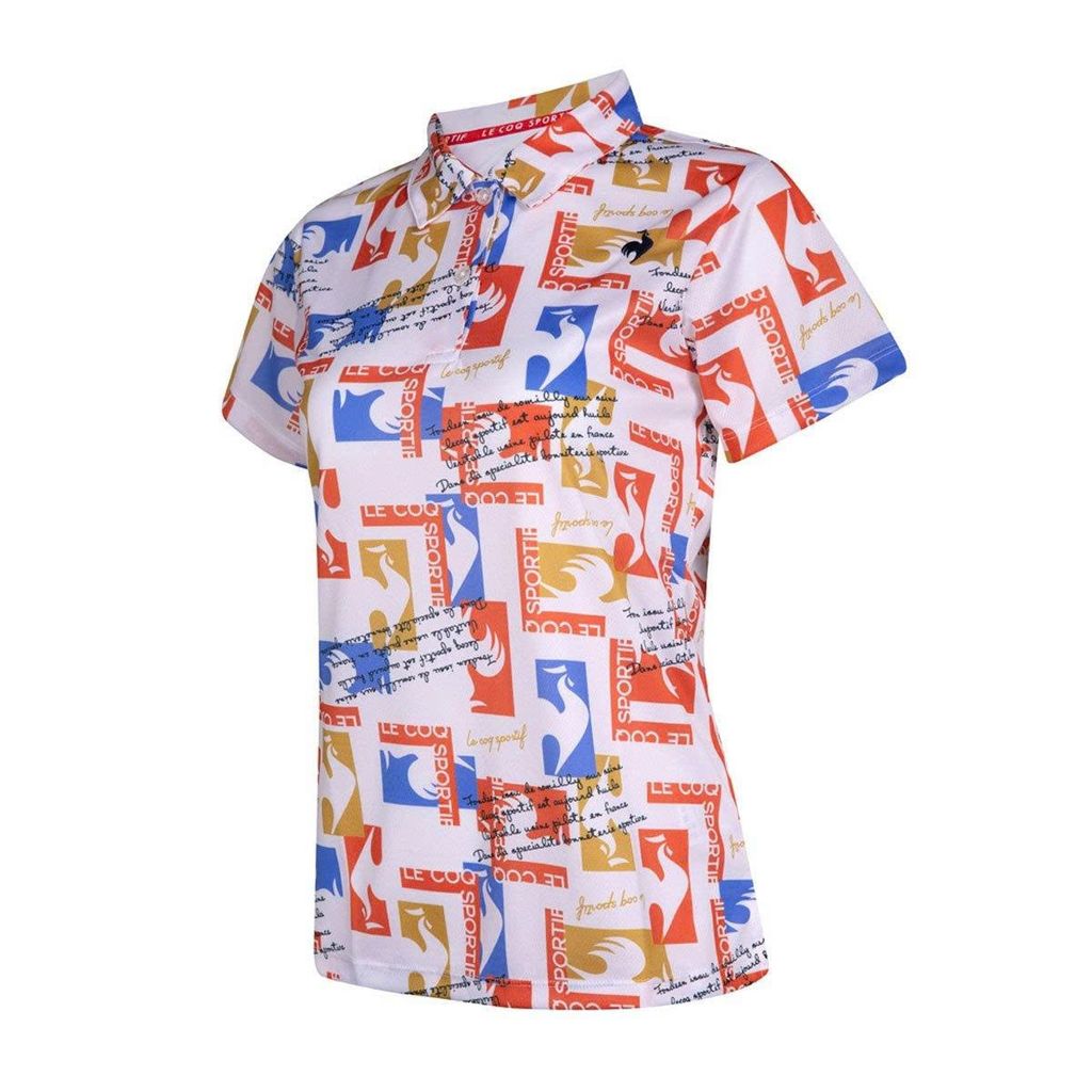 Áo golf tay ngắn nữ LG4FHS02LV-OR00 | Le Coq Sportif