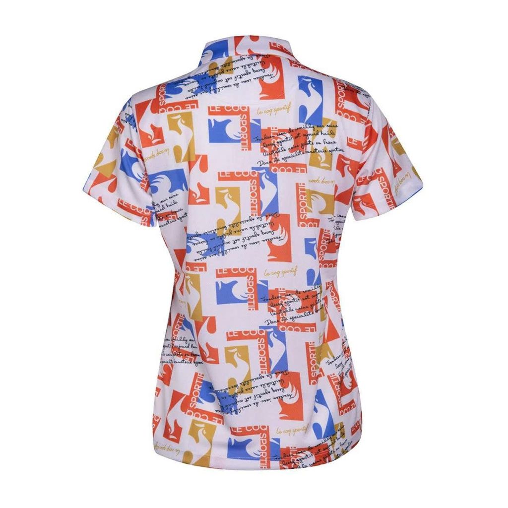 Áo golf tay ngắn nữ LG4FHS02LV-OR00 | Le Coq Sportif