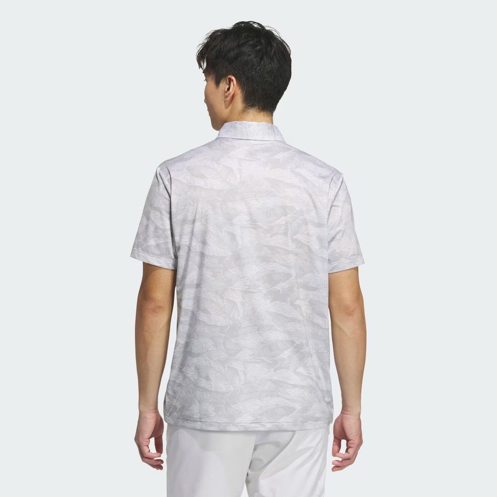 Áo golf nam tay ngắn Grf Aop Polo Grey Two JN1224 | Adidas