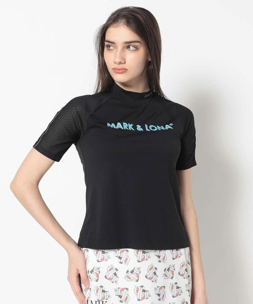 Áo golf nữ tay ngắn Altima 1/4 Sleeves Mock Neck MLW-5A-AA02 (Black) |