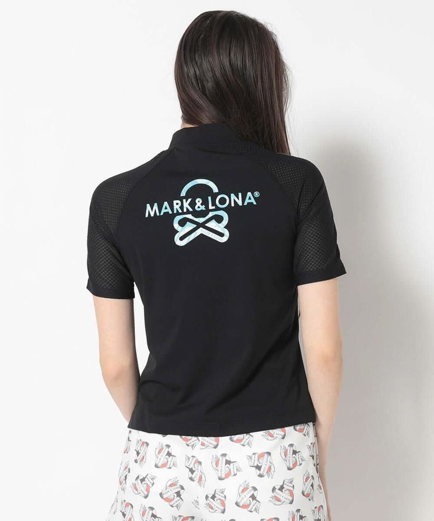 Áo golf nữ tay ngắn Altima 1/4 Sleeves Mock Neck MLW-5A-AA02 (Black) |