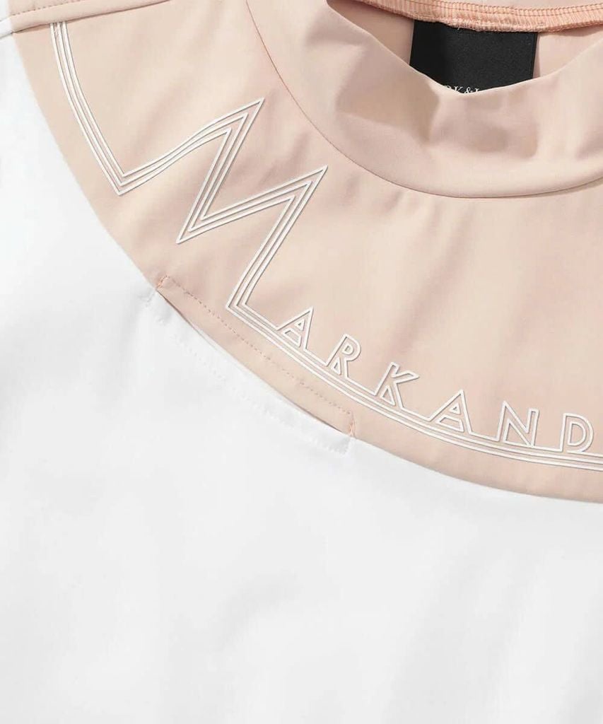 Áo golf nữ tay ngắn CD12-CCMT MCW-5A-AA51 (Pink Beige) | MARK & LONA