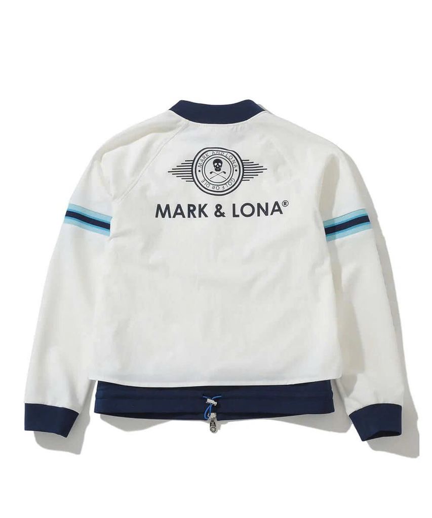 Áo khoác nữ Ventura Mesh-Panel Zip Jacket MLW-5A-AD02 (White) | MARK &