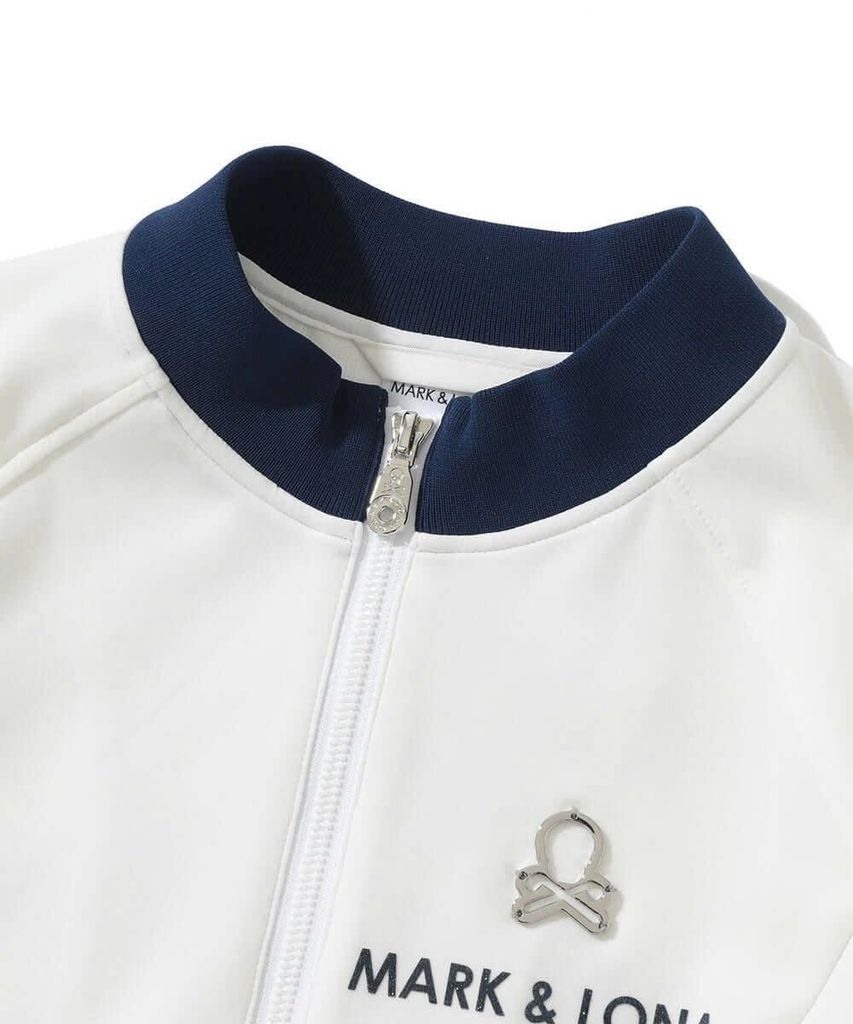 Áo khoác nữ Ventura Mesh-Panel Zip Jacket MLW-5A-AD02 (White) | MARK &