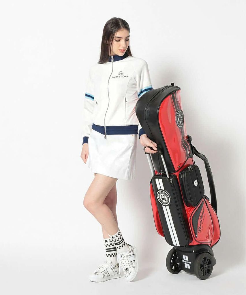 Áo khoác nữ Ventura Mesh-Panel Zip Jacket MLW-5A-AD02 (White) | MARK &