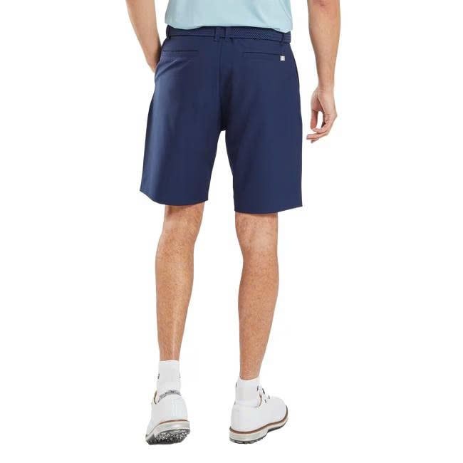 Quần short golf nam Performance Tapered Fit Shorts Navy 32720 | FootJo