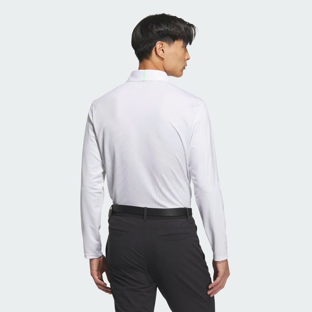 Áo golf nam tay dài Ls Polo White JM9538 | Adidas