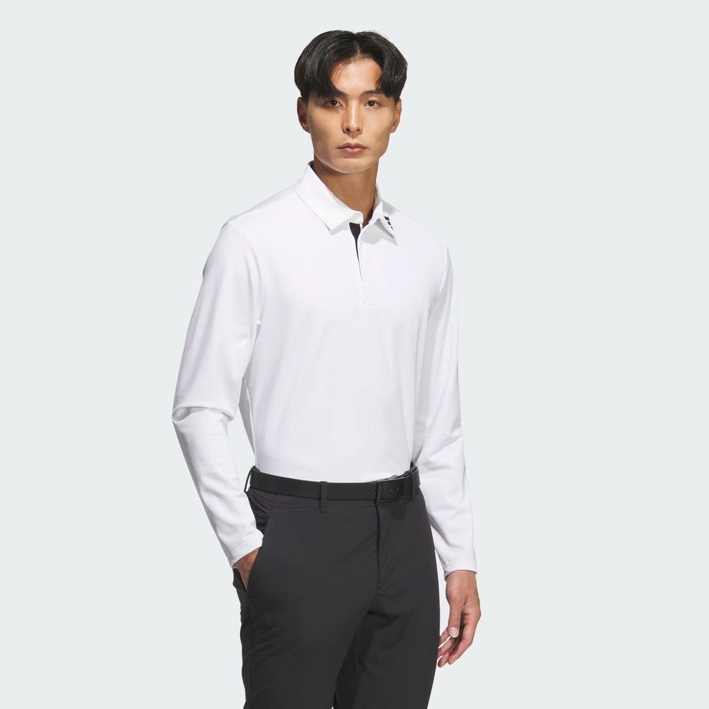 Áo golf nam tay dài Ls Polo White JM9538 | Adidas