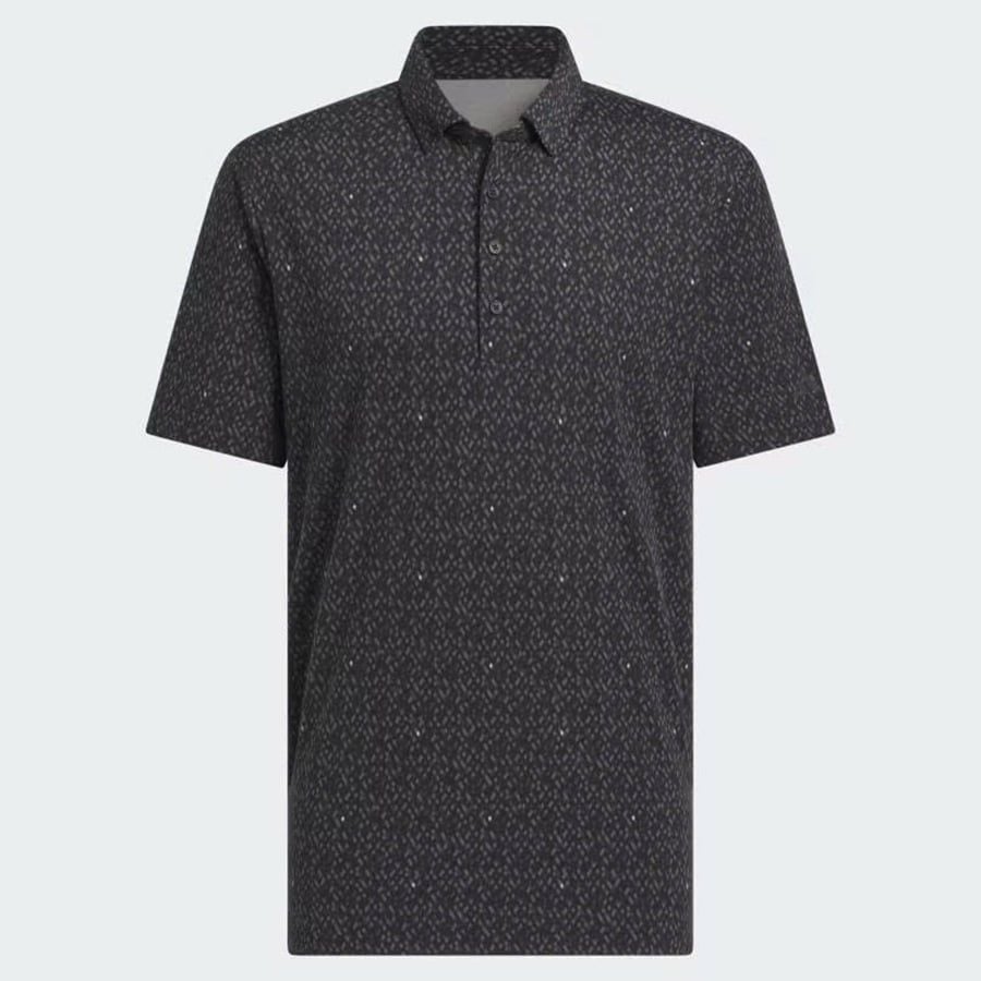 Áo golf nam tay ngắn Ultimate365 Micro Argyle Polo Shirt Black / CarboÁo golf nam tay ngắn Ultimate365 Micro Argyle Polo Shirt Black / Carbon JL5274 | Adidas