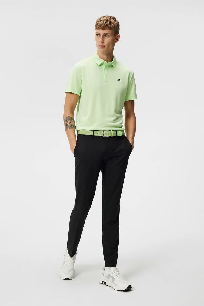 Áo golf nam tay ngắn Peat Regular Fit Polo Paradise Green GMJT09539-M0