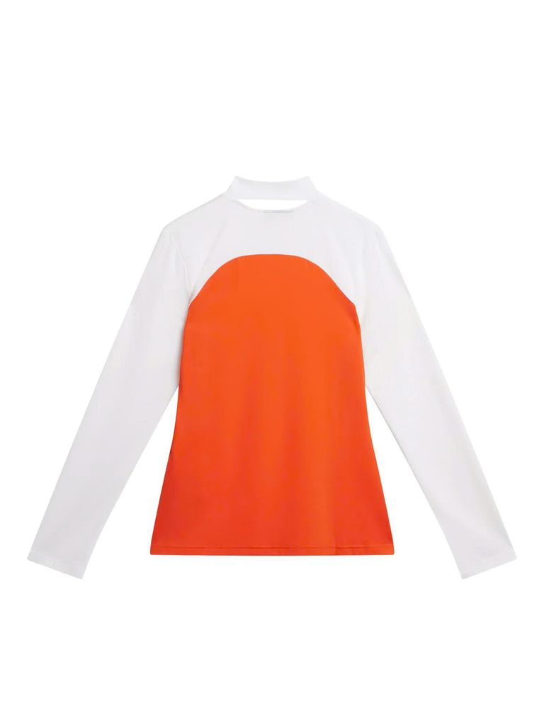 Áo golf nữ tay dài Thabisa Top White GWJT09015-0000 | J.Lindeberg