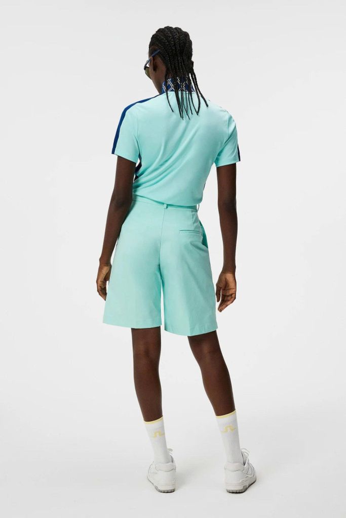 Áo golf nữ tay ngắn Pip Polo Aruba Blue GWJT09010-O492 | J.Lindeberg