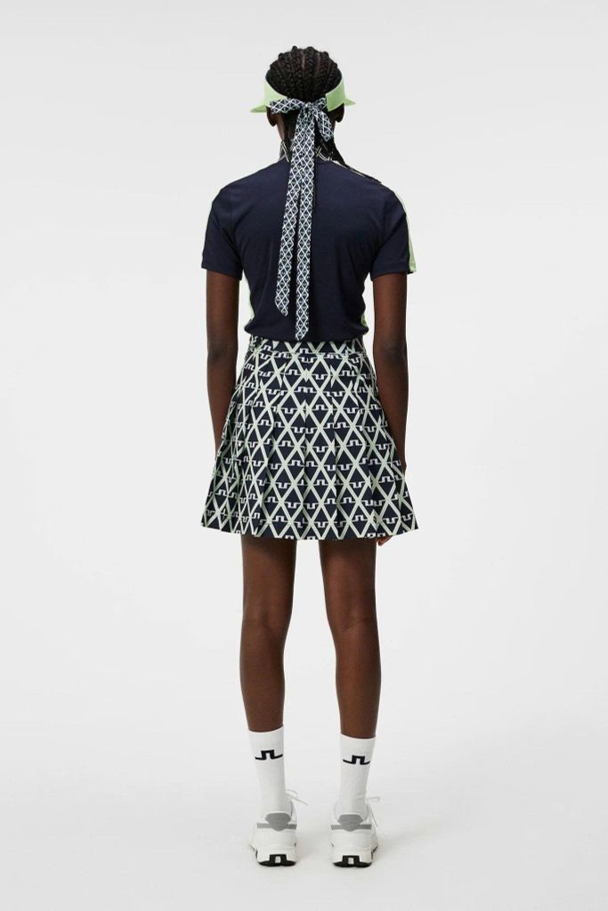 Áo golf nữ tay ngắn Pip Polo JL Navy GWJT09010-6855 | J.Lindeberg