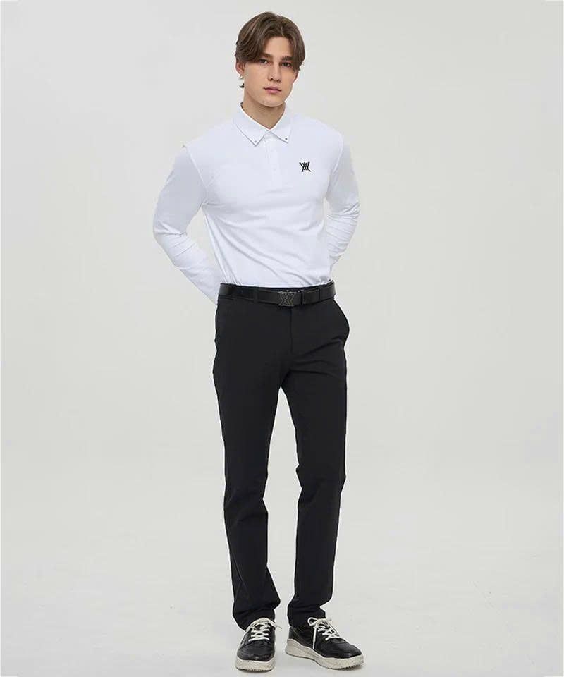 Quần dài golf nam Essential L/PT - Black AGESMPT01BK | Anew Golf