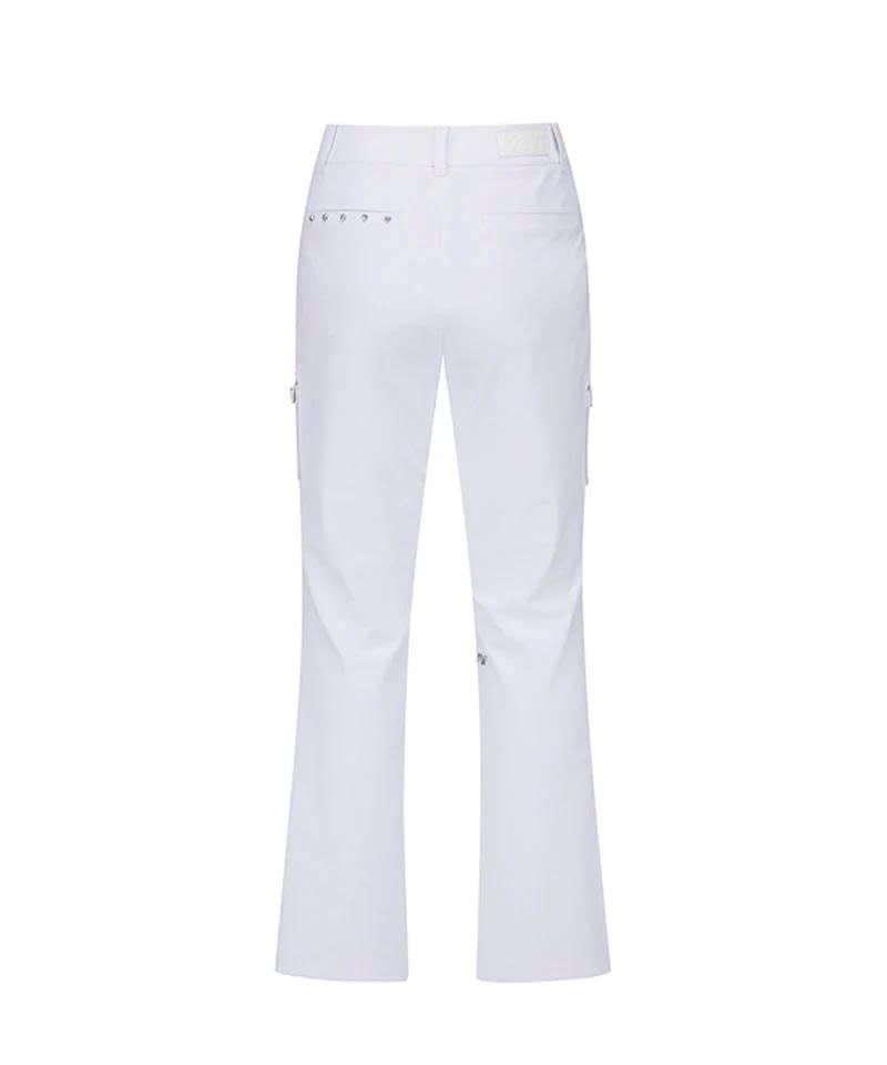 Quần dài golf nữ Pocket Point Boots Cut L/PT - White AGEMWPT02WH | Ane