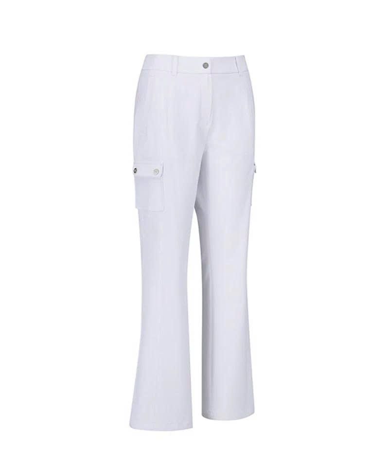 Quần dài golf nữ Pocket Point Boots Cut L/PT - White AGEMWPT02WH | Ane