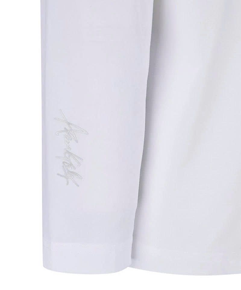 Áo golf nam tay dài Band Detail Long T-Shirt - White AGEMMTS22WH | Ane