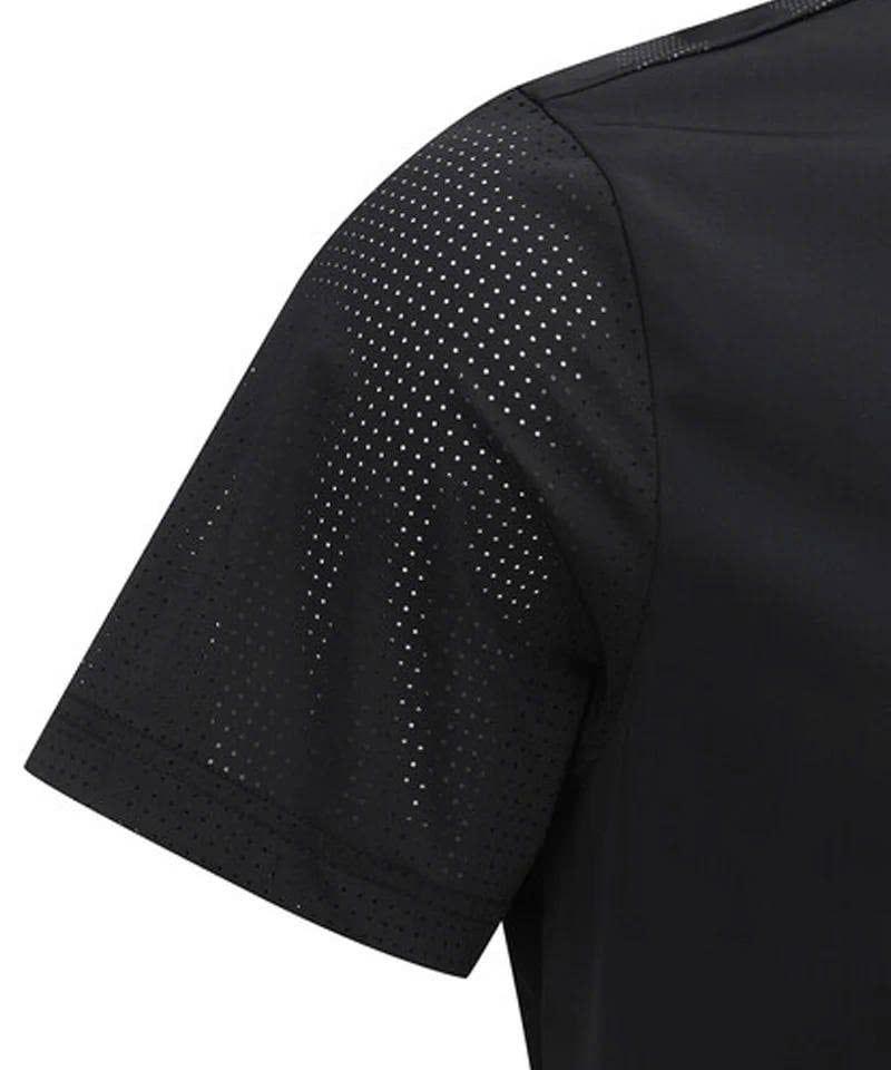 Áo golf nam tay ngắn Signature Logo Short T-Shirt - Black AGEMMTS01BK