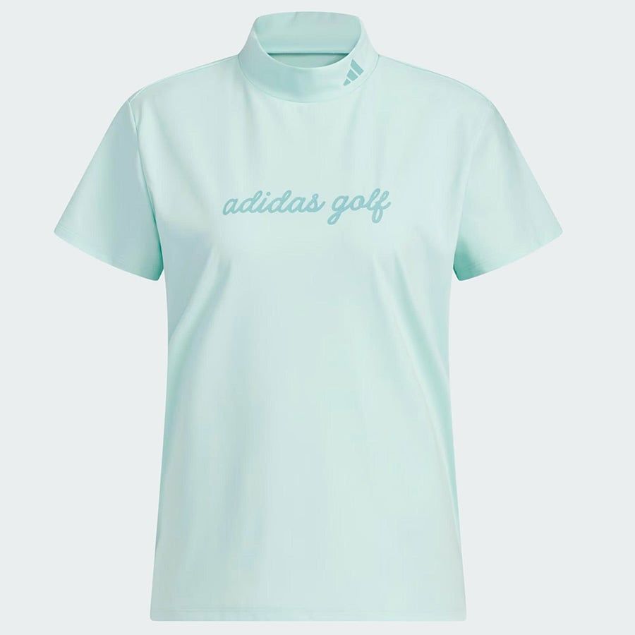 Áo golf nữ tay ngắn Heat.rdy Mock Neck Short Sleeve Semi Flash Aqua JMÁo golf nữ tay ngắn Heat.rdy Mock Neck Short Sleeve Semi Flash Aqua JM3005 | Adidas