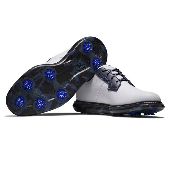 Giày golf nam FS M TRADITIONS WHT/NVY/MUL 57956 | FootJoy