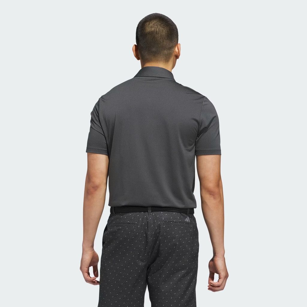 Áo golf nam tay ngắn PERFORMANCE TEXTURED POLO Carbon/Black KC1118 | A