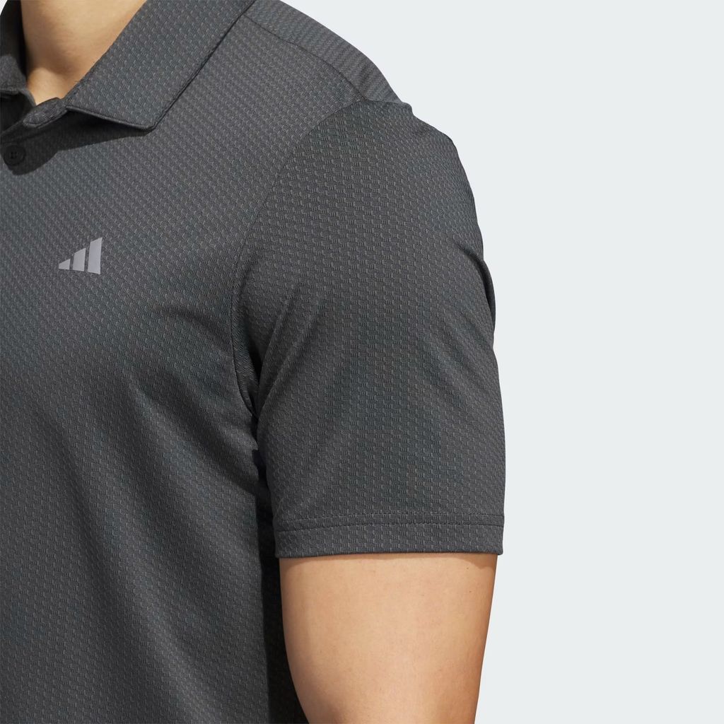 Áo golf nam tay ngắn PERFORMANCE TEXTURED POLO Carbon/Black KC1118 | A