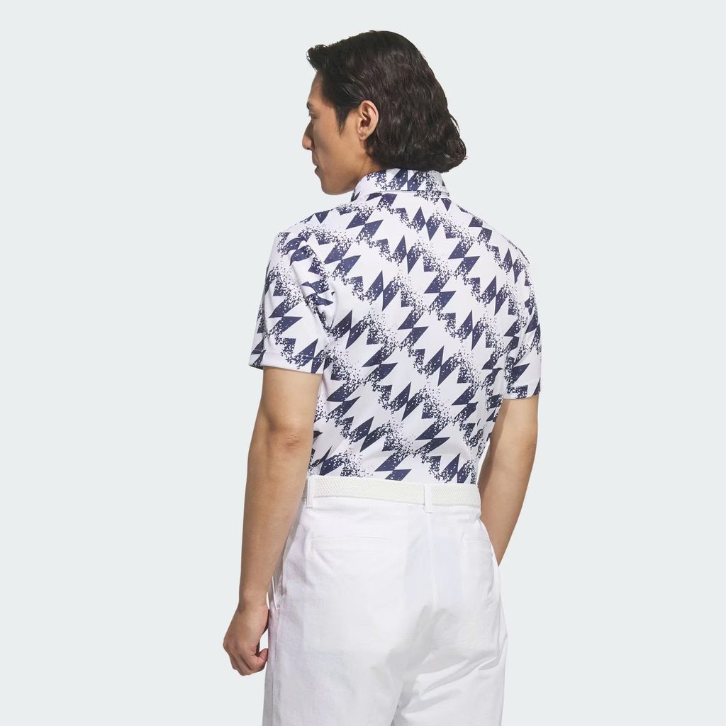 Áo golf nam tay ngắn Polo White / Collegiate Navy JY8226 | Adidas