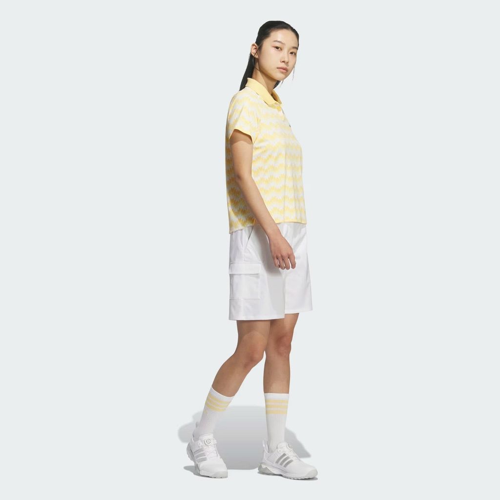 Áo golf nữ tay ngắn CLIMACOOL ALL OVER PRINT SHORT SLEEVE SHIRT KB4751