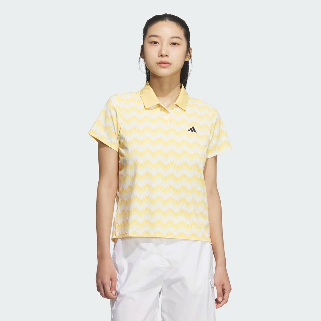 Áo golf nữ tay ngắn CLIMACOOL ALL OVER PRINT SHORT SLEEVE SHIRT KB4751