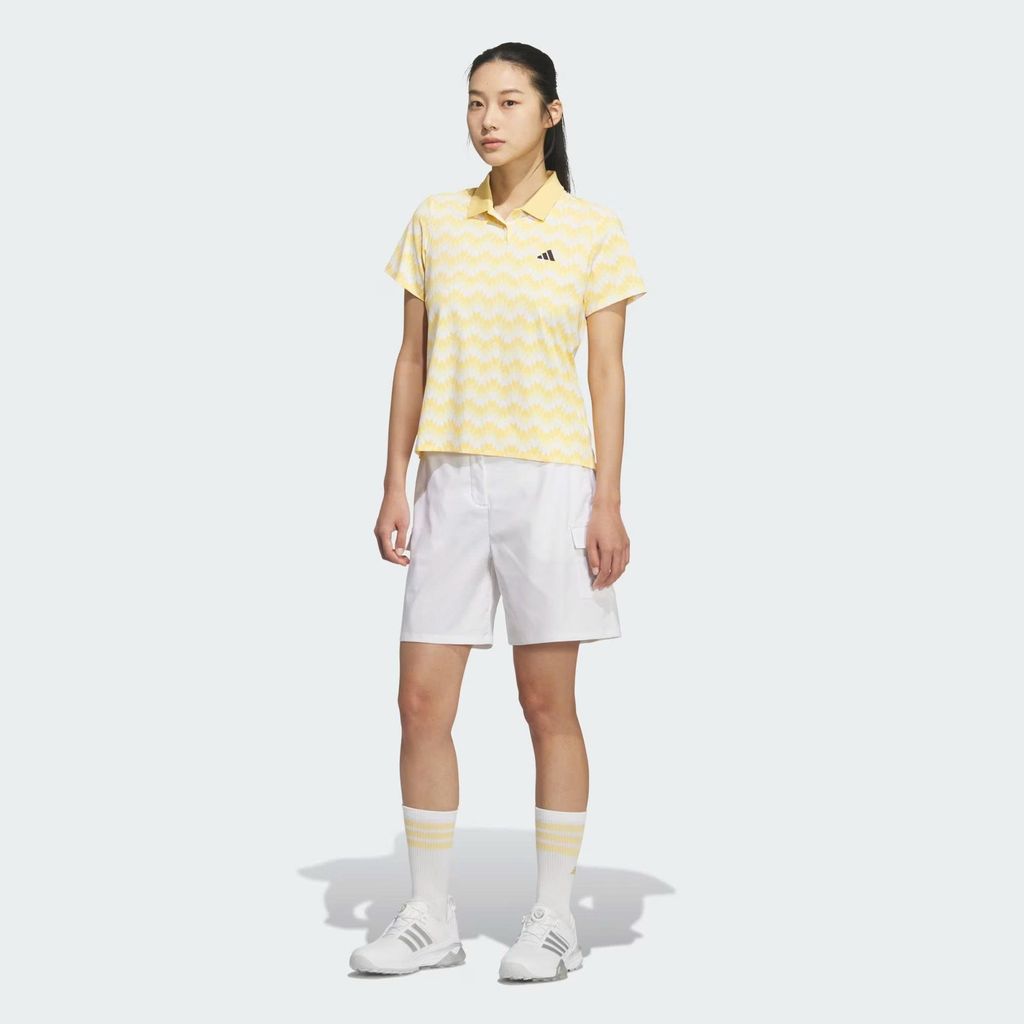 Áo golf nữ tay ngắn CLIMACOOL ALL OVER PRINT SHORT SLEEVE SHIRT KB4751